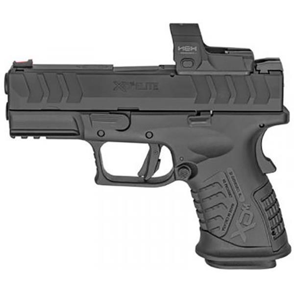 Springfield XD‑M Elite, 9mm, 3.8" Barrel Compact,FO Front/Combat Rear Sights, Black,OSP/Hex Dragonfly 2‑14Rds 706397945589