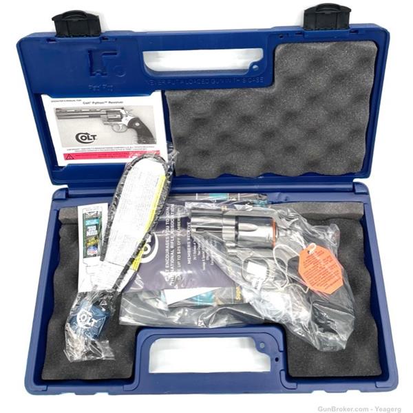 .357 Mag. Factory New Colt King Cobra Carry Magnum 2” Bbl Stainless NO RESERVE 098289001313 2 inch " barrel