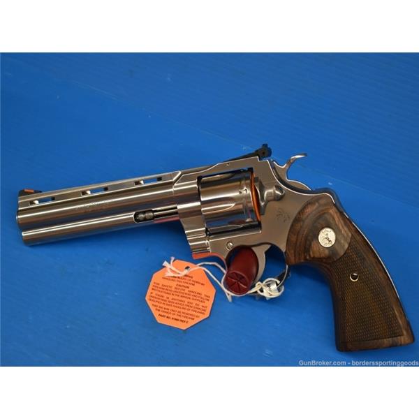 .357 Mag. NEW COLT PYTHON MAGNUM 6" 6 SHOT #PYTHON-SP6WTS inch " barrel
