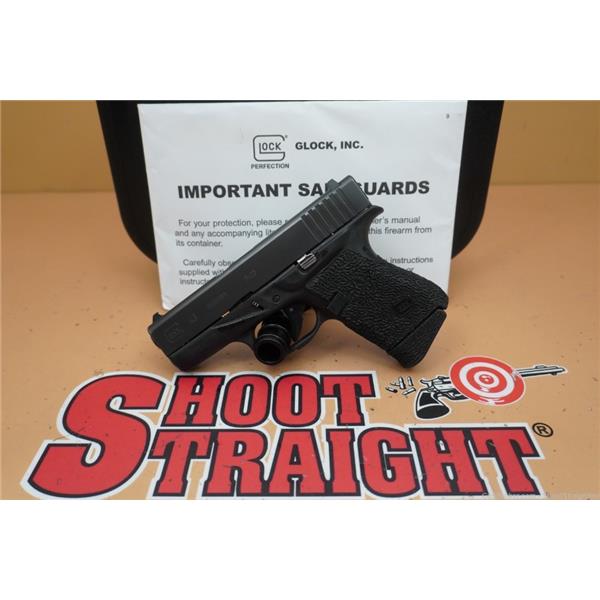 9mm Luger G43 Glock 43 3.4" w/Case NoCCFees 3 inch " barrel