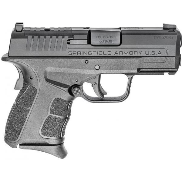 Springfield Armory XD-S Mod.2 OSP 9mm Luger 3.30" 9+1,7+1 Black Melonite Steel Slide Polymer Grip 706397935795