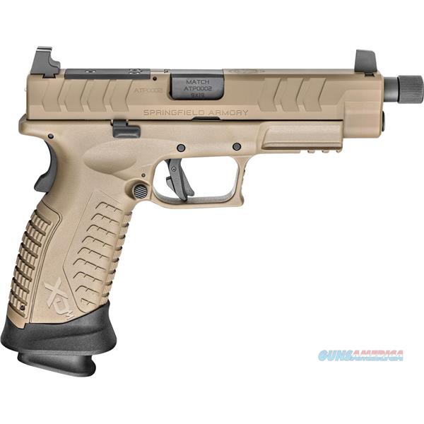 9mm Luger SPRINGFIELD ARMORY Springfield XD-M Elite OSP 4.5" Threaded 22+1 FDE Suppressor Ready NEW (XDMET9459FHCOPS) XDMET9459FHCOSP
