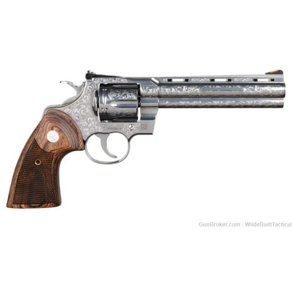 .357 Mag. Colt Python Special Edition Engraved - CA Legal 850023124050 6 inch " barrel DAV-12405