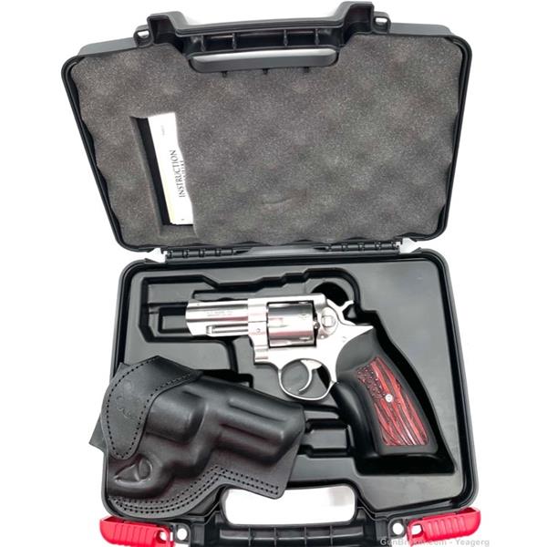 .357 Mag. Ruger / Sturm, & Co. GP100 Snub Nose Revolver 3” Bbl Magnum w/Holster LIKE NEW 736676017157 3 inch " barrel