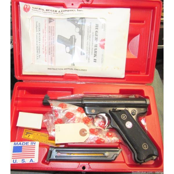 Ruger / Sturm, & Co. MINT Mark II Fifty Years .22 LR Pistol In Box 1999 .01 NO RESERVE 16744 JJOB