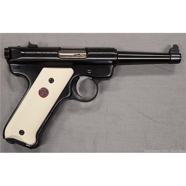 .22 Caliber (5.5mm) Ruger / Sturm, & Co. Mark II Semi Auto Pistol 4" .22LR 10Rd NRA Endowment Edition 4 inch " barrel