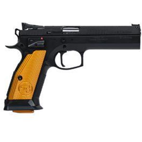 CZ-USA 75 TS 9MM, Semi-Auto, 5.4" Barrel, 20 Rounds, Black Finish 806703912615