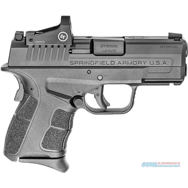 9mm Luger Springfield Armory XD-S Mod 2 OSP 3.3" W/Crimson Trace Red Dot NEW (XDSG9339BCT)