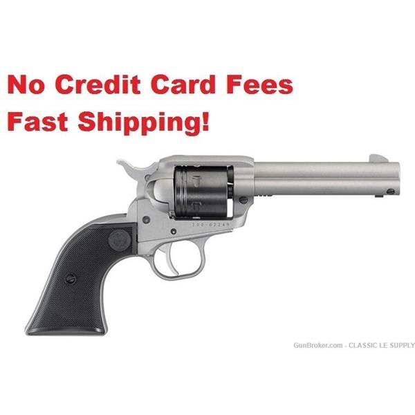 Ruger / Sturm, & Co. Wrangler .22 LR Single Action Revolver 4.62" Barrel 6 Rounds Aluminum 736676020034 G-I-77564 TSRL 9-17-21