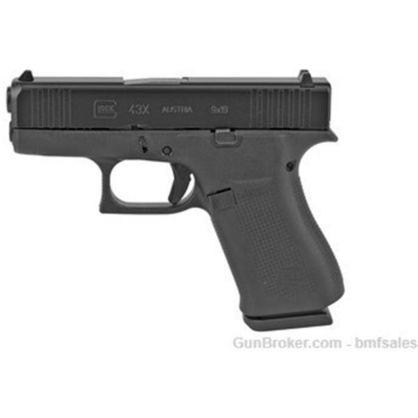 9mm Luger G43X Glock 43X GEN-5 with Fixed Sights 10+1 NIB 764503037894 3 inch " barrel PX4350201