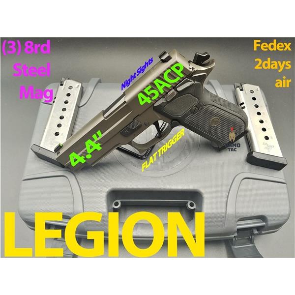 .45 ACP Sig Sauer P220 Legion, 45ACP P220R, LEGION RAILED