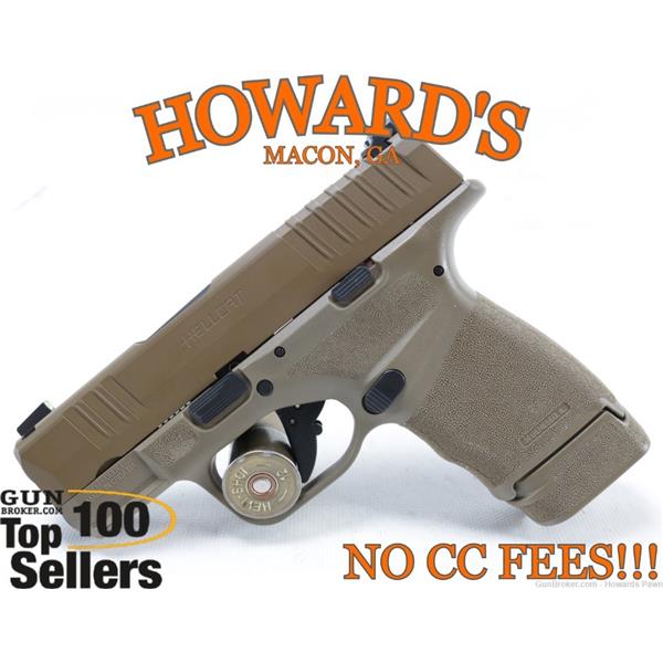 9mm Luger Springfield Armory Hellcat 3” 13+1 FDE