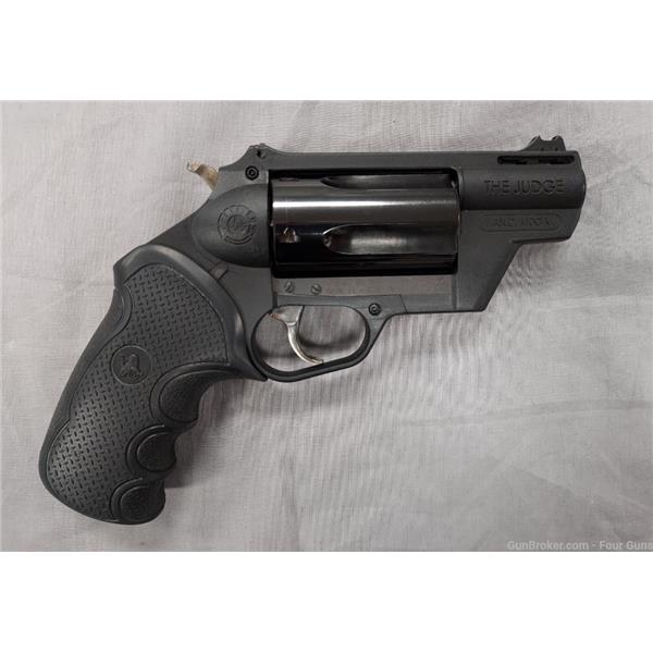 .45 LC/.410 Public Defender Polymer Used Taurus Judge Poly .45LC/.410ga 5rds DA/SA Revolver 2-441021PFS 2 inch " barrel