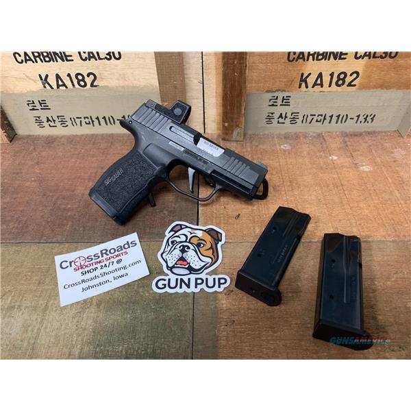 9mm Luger USED Sig Sauer P365X w/ Romeo 0 Red Dot
