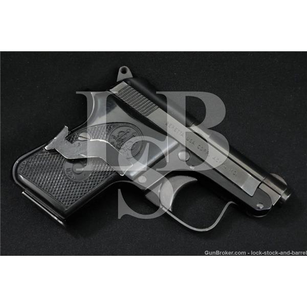 .25 ACP (6.5mm) Beretta Model 950 Jetfire BS SA Semi-Automatic Tip-Up Pistol, NO CA