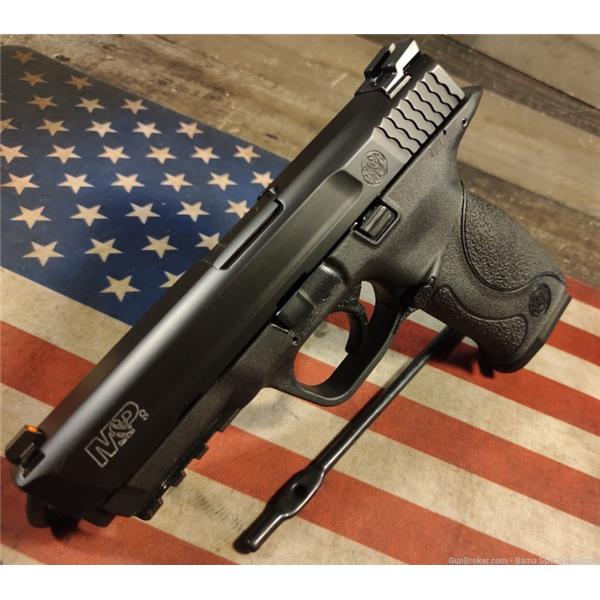 9mm Luger Smith & Wesson / S&W WOW! EXCEL COND SMITH WESSON M&P 9 FULL SIZE w/17 Rnd Mag! PENNY START! 5 inch " barrel