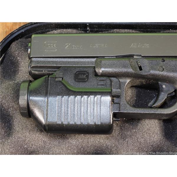 .45 ACP Glock Model G21 GEN4 45ACP Pistol 21 13RD 45 AUSTRIA Night Sights GLK LIGHT