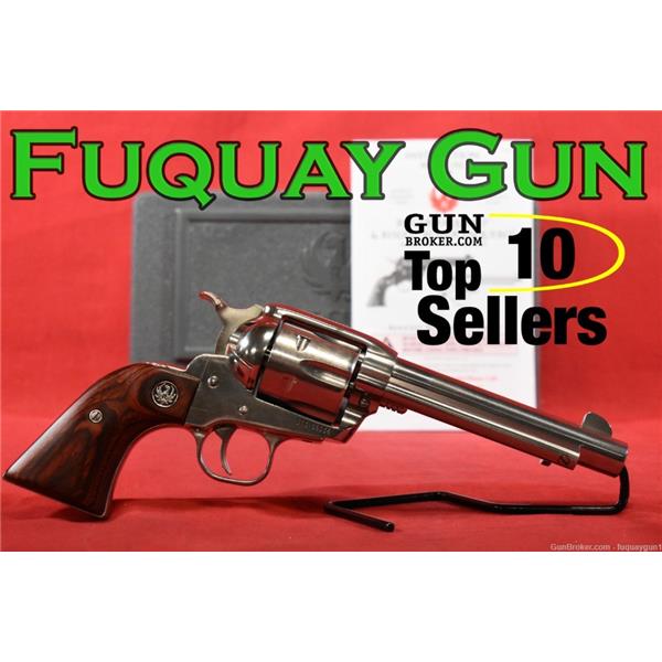 .357 Mag. Ruger / Sturm, & Co. Vaquero Single Action Revolver 6-Shot Stainless 5.5" Barrel 05108 736676051083 T68053