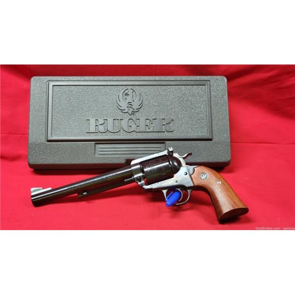 .44 Mag. New Model Blackhawk Bisley Ruger / Sturm, & Co. RUGER SUPER BLACKHAWK BISLEY 44 MAG NR $1 7 inch " barrel