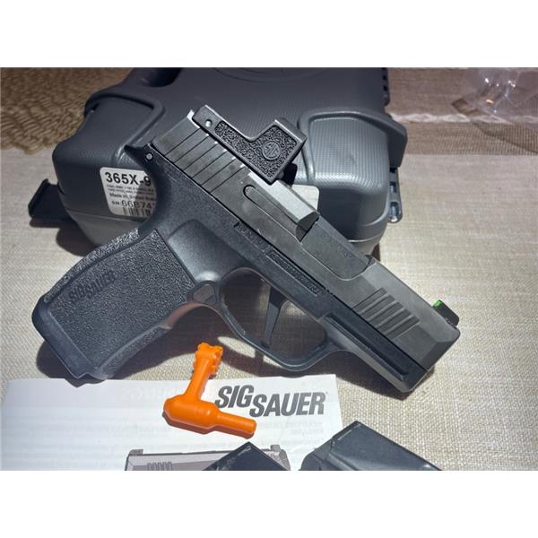 9mm Luger Sig Sauer Model P365X P365-X 3.1" Striker Fired Semi-Automatic Pistol 3 inch " barrel