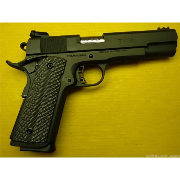 .22 TCM 1911-A1 Armscor/Rock Island Armory Armscor Precision Rock M1911 A1 FS Tactical 22TCM/9mm Pistol N/R 202100335 5 inch " barrel