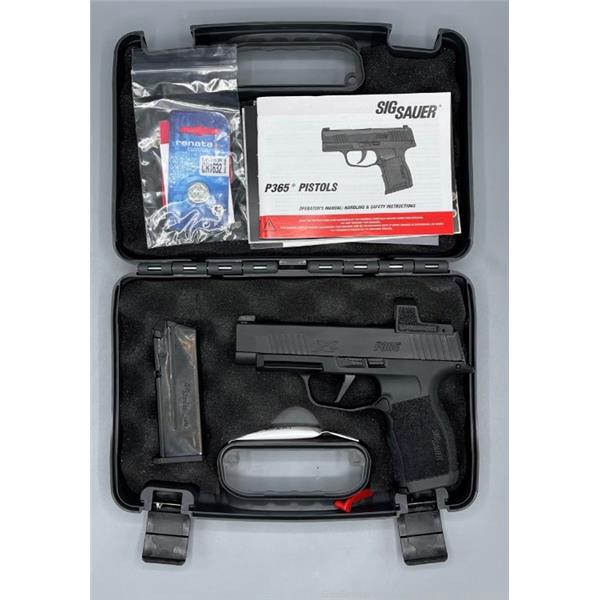 9mm Luger Sig Sauer P365 XL RXZ w/ Romeo Zero Red Dot Optic 365XL P365XL 365 798681622719 365XL-9-BXR3-RXZ