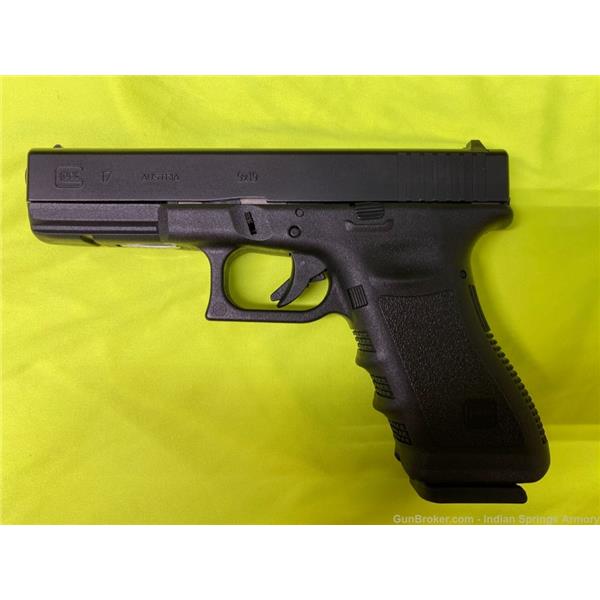 9mm Luger Glock Model 17 Generation 3 G17 9MM Great Condition California Shipping