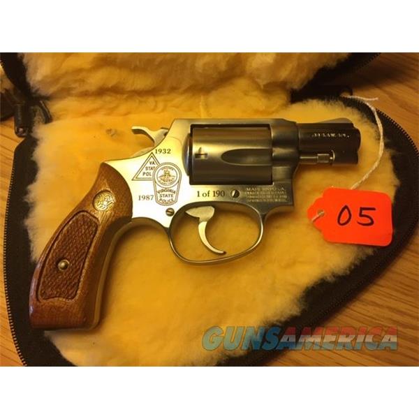 .38 Special Smith and Wesson Chief's Model 60 VIRGINIA STATE POLICE 55th Anniversary Commemorative