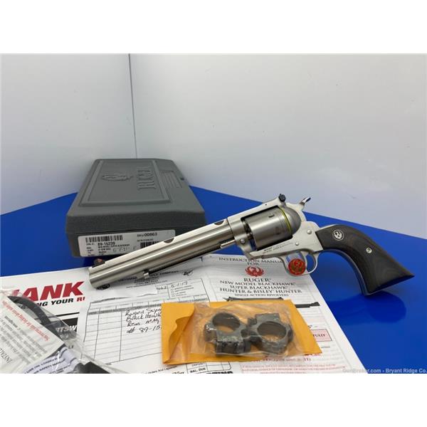 .41 Rem. Mag. Ruger / Sturm, & Co. 2019 New Model Super Blackhawk Mag *DESIRABLE HUNTER MODEL!*