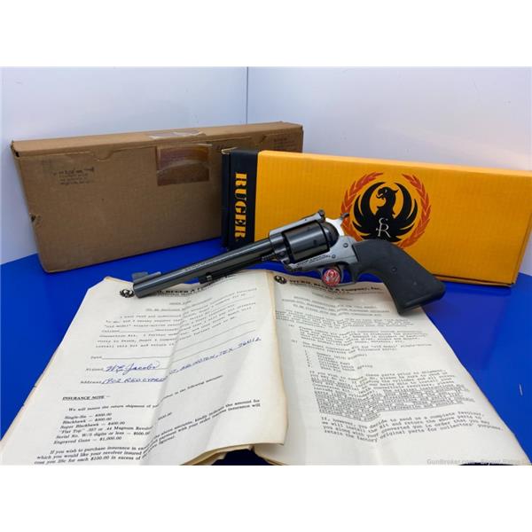 .44 Mag. Ruger / Sturm, & Co. 1980 New Model Super Blackhawk Mag Blue EXCELLENT EXAMPLE ET