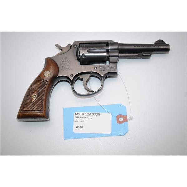 Smith & Wesson Pre Model 10 , 38 Special, C&R, Nice, PENNY Start!