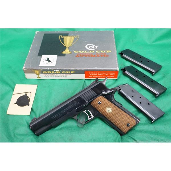.45 ACP Excellent 1965 Colt Gold Cup National Match 1911 45 45acp 5" C&R OK