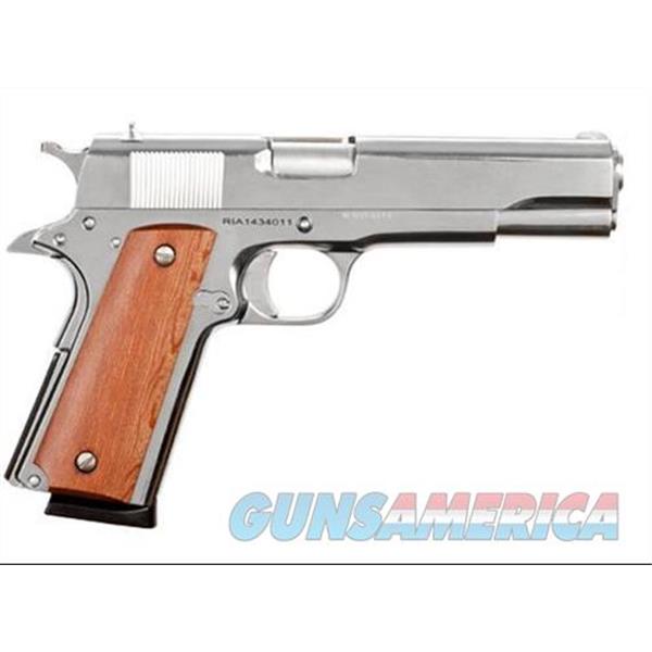 Armscor Rock Island 1911 GI Standard FS Nickel .45 ACP 5" 51433 4806015514336