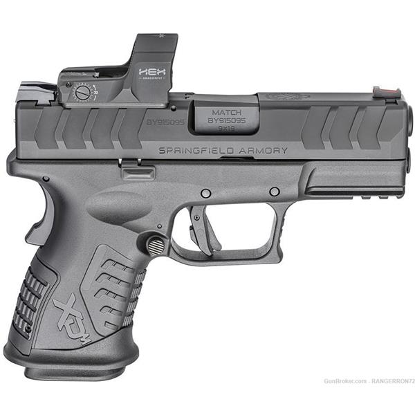9mm Luger Springfield Armory XDM Elite Compact OSP with Dragonfly Red Dot NIB 4 inch " barrel