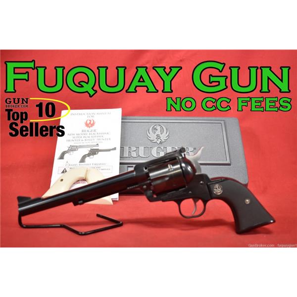 New Model Super Blackhawk Ruger / Sturm, & Co. .30 Carbine 00505 7.5" BBL 6-Shot Blued *2019* 736676005055 T68275
