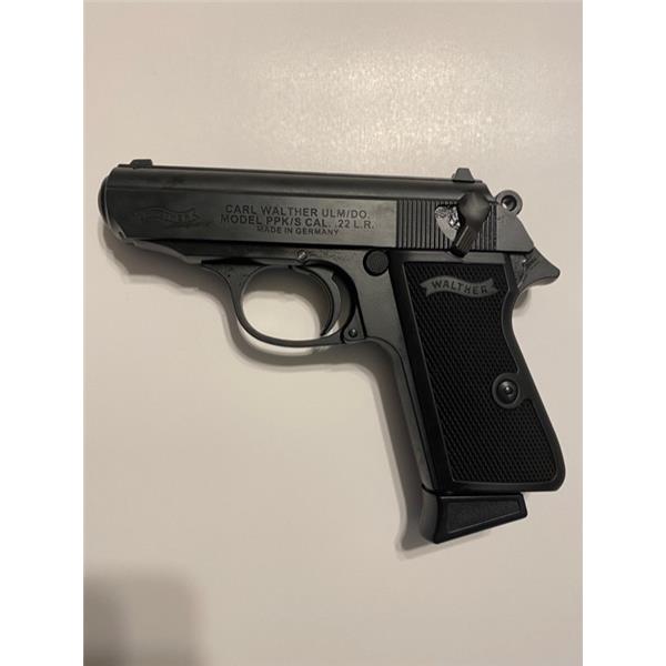 .22 LR Walther Arms PPK/S 22 Black 723364200250 3 inch " barrel