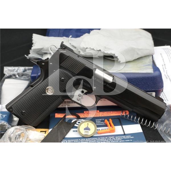 1911 Gold Cup Trophy Colt 05870CS .45 ACP Semi-Automatic Pistol, MFD 2011