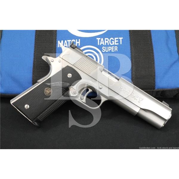 Colt Match Target Gold Cup National CMT .38 Super 5" Pistol 1991