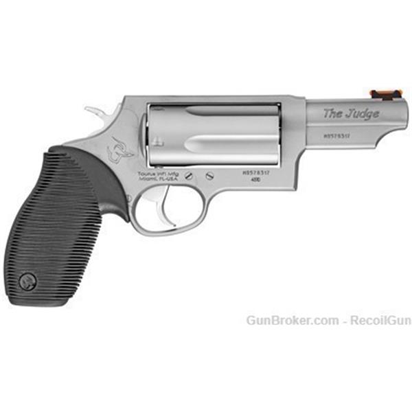 .45 LC/.410 4510 Judge Magnum Taurus LC / 410ga Stainless 3" Revolver 2-441039MAG 3 inch " barrel