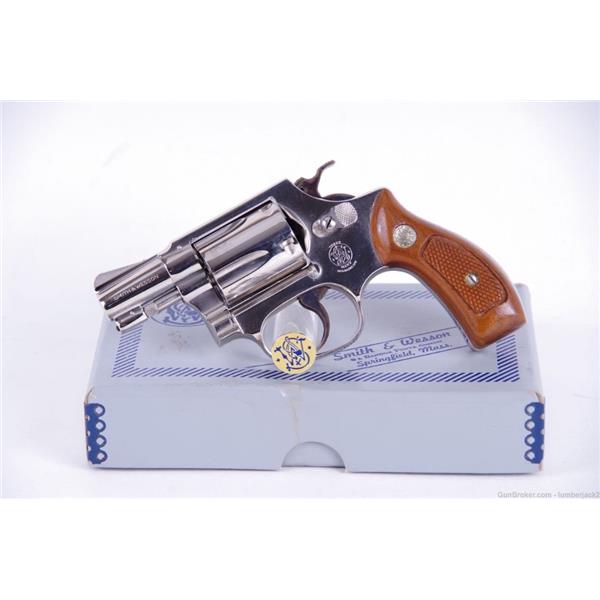 .38 Spl. Smith & Wesson / S&W 1976 Model 36 2'' Nickel NIB 7-453 2 inch " barrel