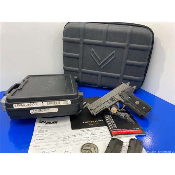 Other Model 9mm Luger 2016 Sig Sauer P229 Legion Compact Black *FIRST YEAR OF PRODUCTION!* ET