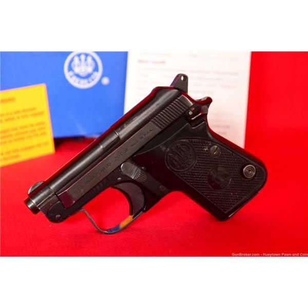 .25 ACP (6.5mm) BOXED Beretta 950BS 950 TIP-UP Barrel Pistol Original Box Warranty Card