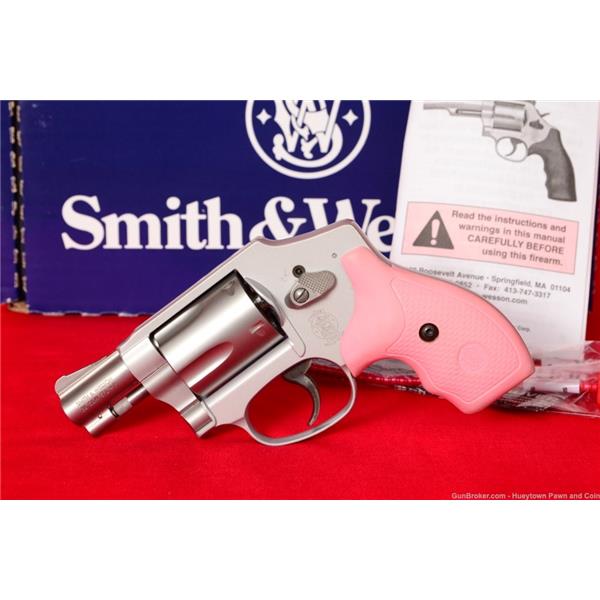 .38 Spl. Smith & Wesson / S&W NICE 642 Airweight PINK Grips + P Revolver 163810