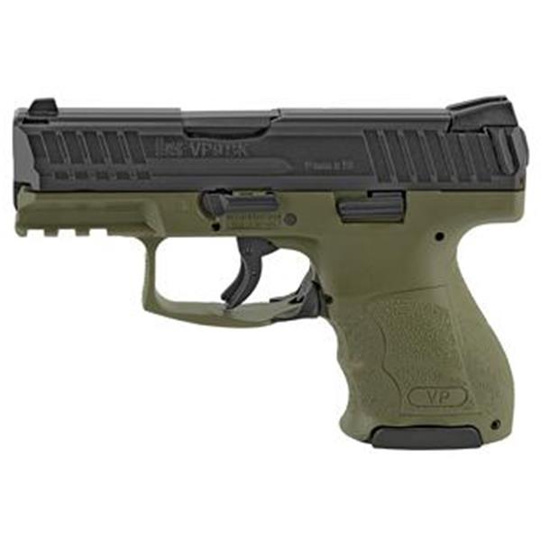 9MM Heckler & Koch VP9SK 9x19 3.39" GRN 3-D Luminous 13&10 642230262942