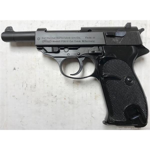 9mm Luger Walther Arms Model P38 IV P4 9MM