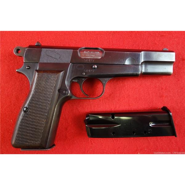 9mm Luger Used Browning Hi-Power all matching serials.