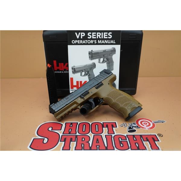 9mm Luger Heckler & Koch / H&K VP9 FDE 4" w/Case NoCCFees 4 inch " barrel