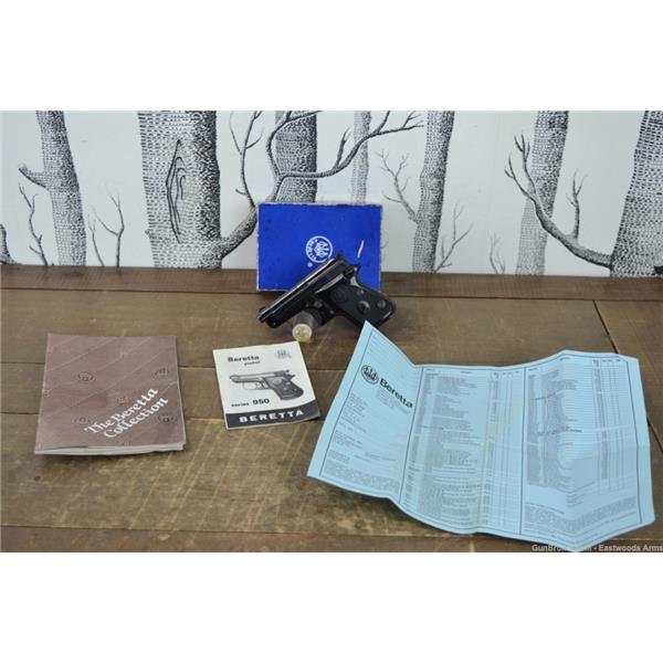 .25 ACP (6.5mm) Beretta 950BS Mint Original Box