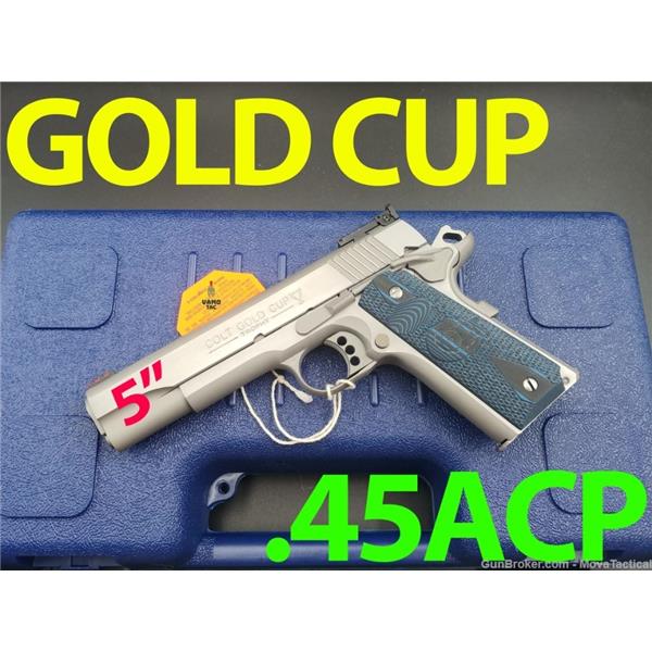 .45 ACP 1911/1991 Government COLT 1911 .45ACP 5" National Match GOLD CUP RARE