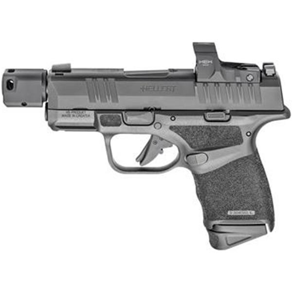 Hellcat RDP Springfield, RDP, Striker Fired, 9mm, 3.8" Barrel, W/hex Wasp Optic, Black 706397943486